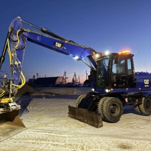 CaterpillarM 313 D Rototilt + Grapple