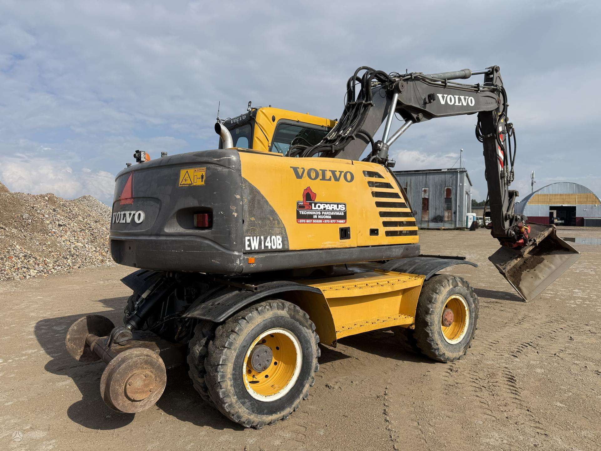 Volvo EW 140 B , ROTOTILT + RAILWAY - Image 6
