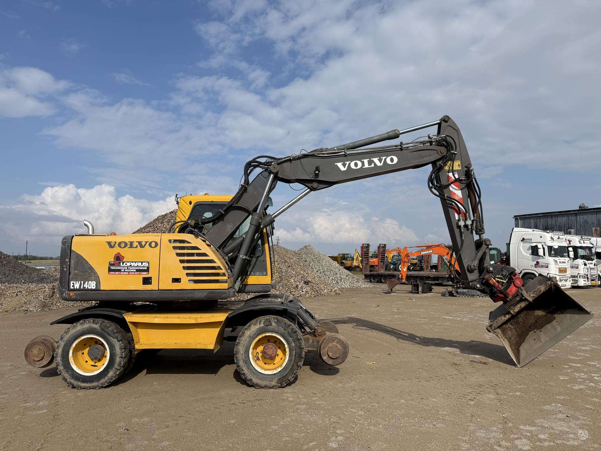Volvo EW 140 B , ROTOTILT + RAILWAY - Image 7