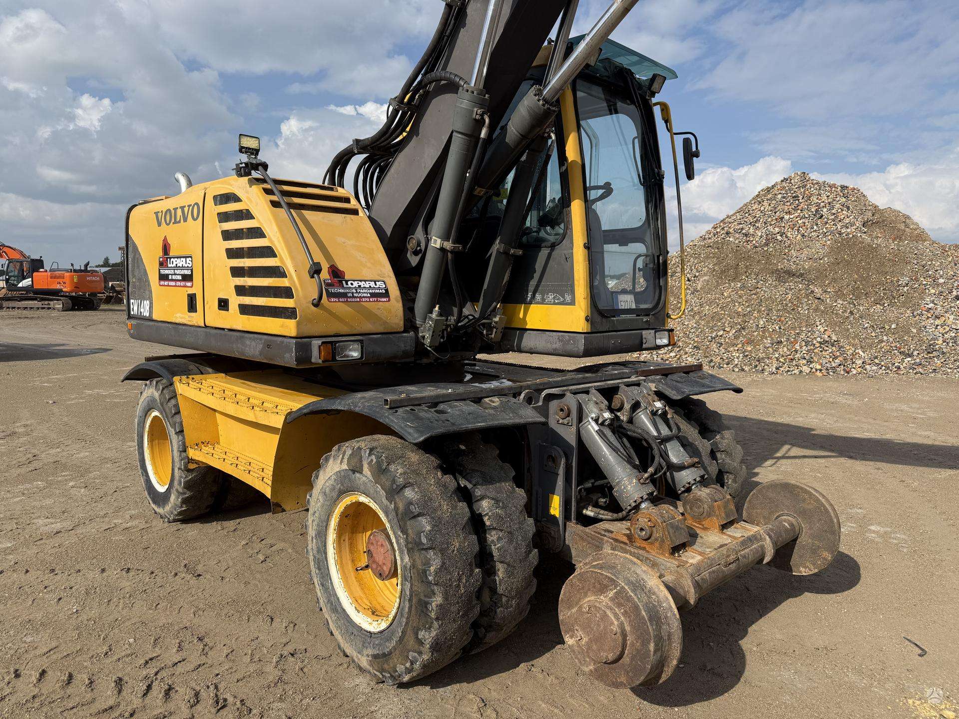 Volvo EW 140 B , ROTOTILT + RAILWAY - Image 8